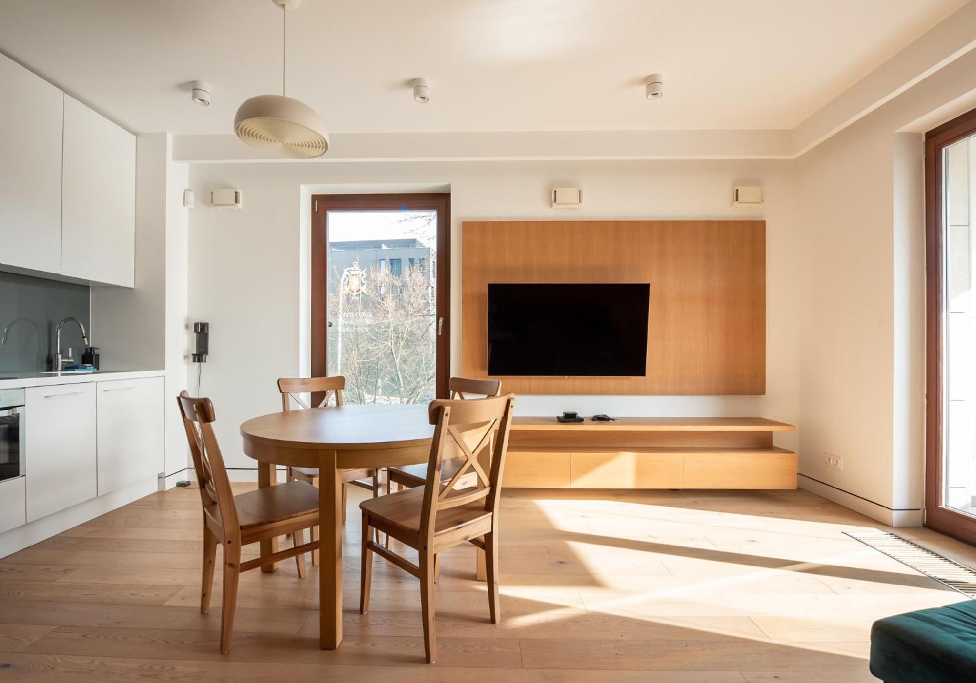 Solec Cristal Home Apartment Warschau Buitenkant foto