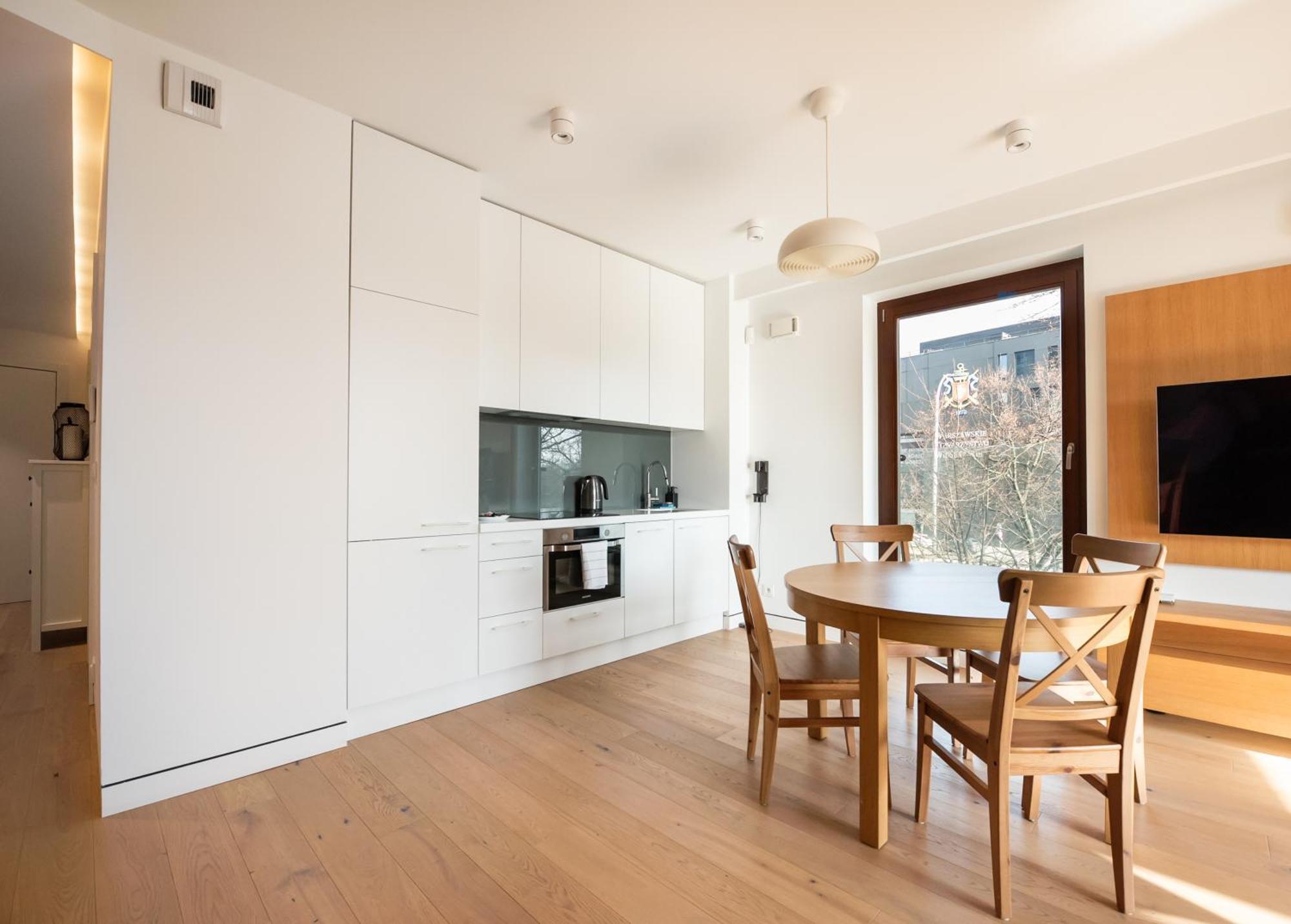 Solec Cristal Home Apartment Warschau Buitenkant foto